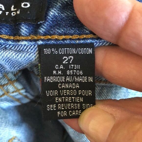 Buffalo David Bitton  Button fly Jeans Size 27 EUC - Picture 5 of 6